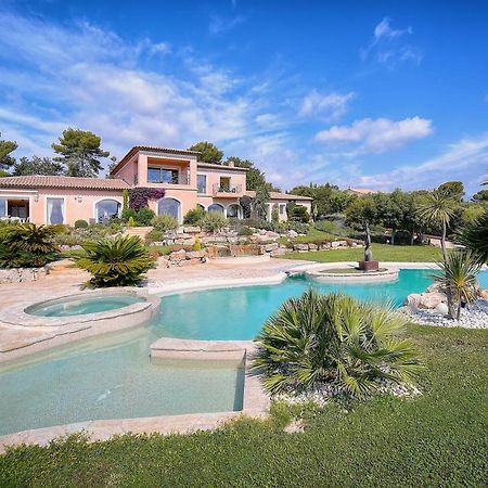 "Au Havre De Paix" 5 Etoiles Prestige Jacuzzi, Hammam, Sauna, Piscine Chauffee Mougins Cannes Grasse Eksteriør bilde