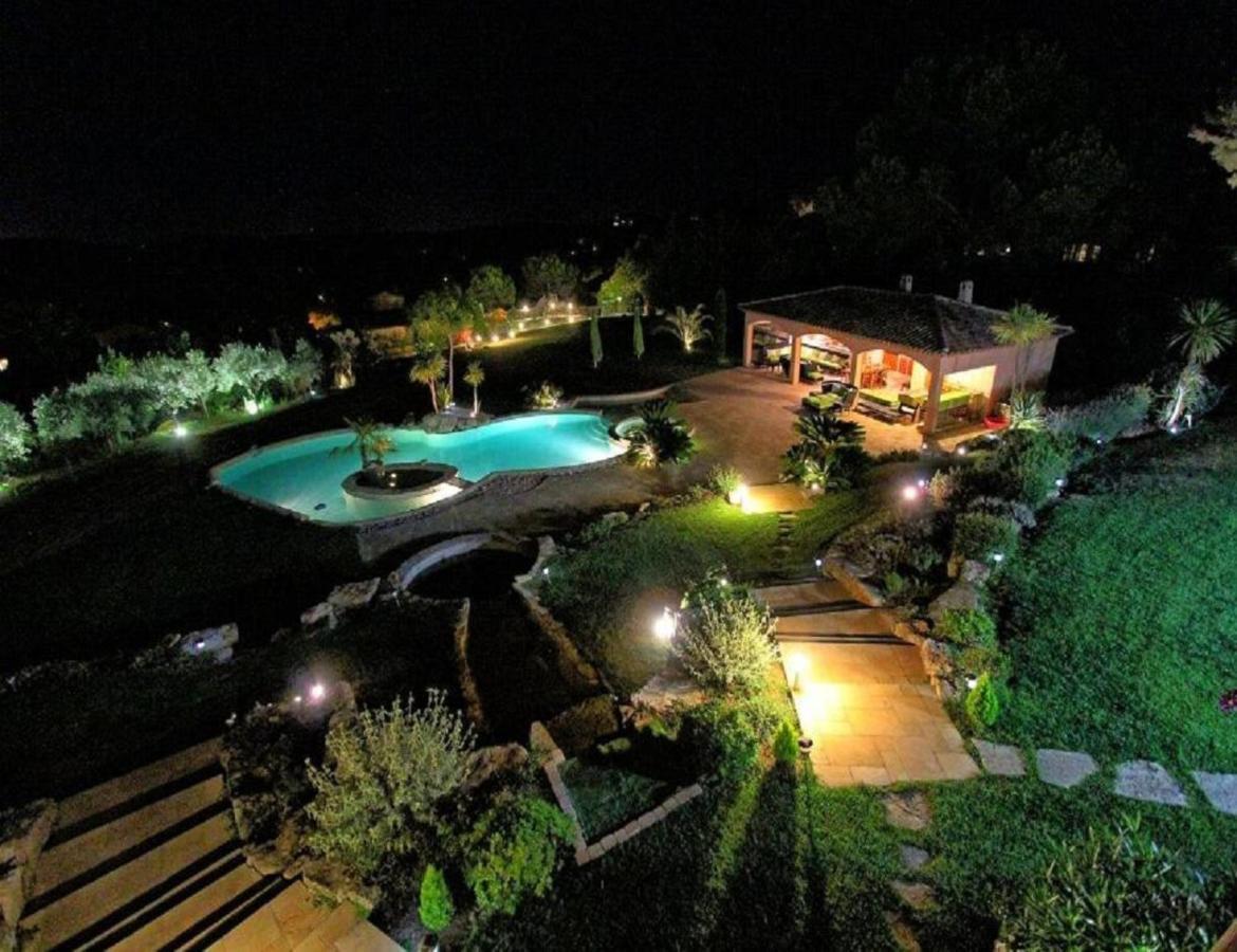 "Au Havre De Paix" 5 Etoiles Prestige Jacuzzi, Hammam, Sauna, Piscine Chauffee Mougins Cannes Grasse Eksteriør bilde