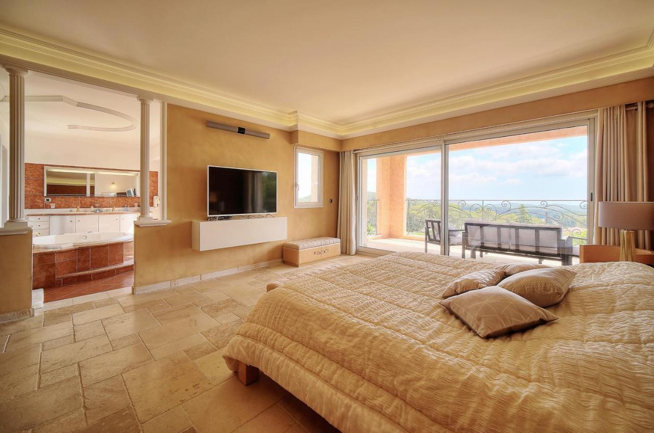 "Au Havre De Paix" 5 Etoiles Prestige Jacuzzi, Hammam, Sauna, Piscine Chauffee Mougins Cannes Grasse Eksteriør bilde