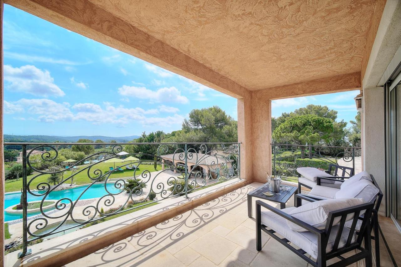 "Au Havre De Paix" 5 Etoiles Prestige Jacuzzi, Hammam, Sauna, Piscine Chauffee Mougins Cannes Grasse Eksteriør bilde