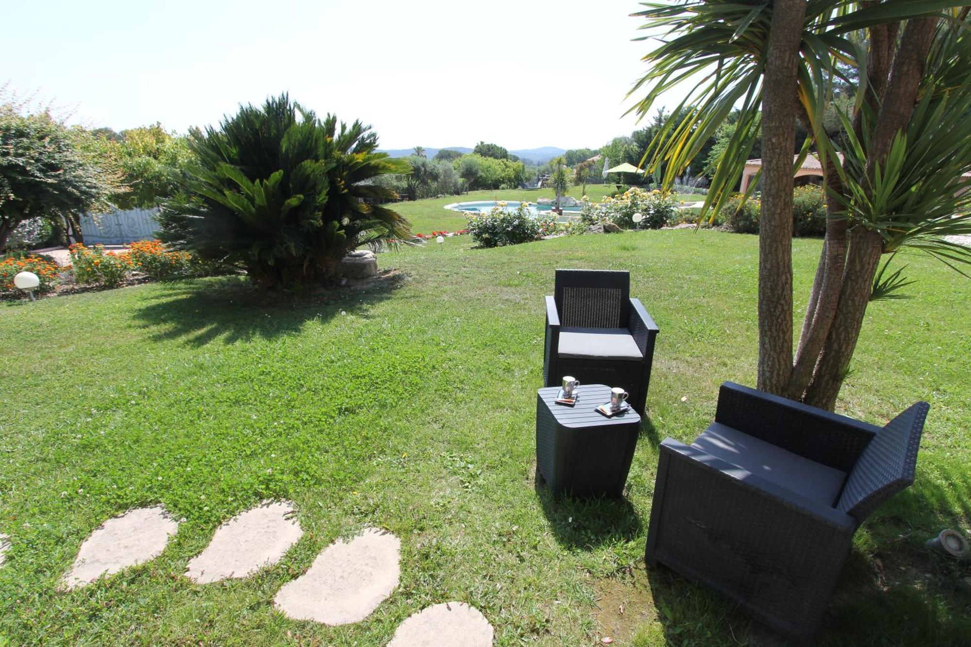 "Au Havre De Paix" 5 Etoiles Prestige Jacuzzi, Hammam, Sauna, Piscine Chauffee Mougins Cannes Grasse Eksteriør bilde